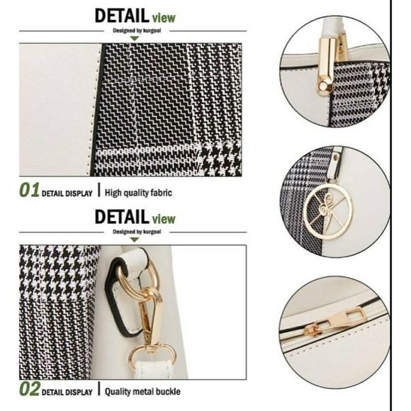 Kurgool Women Purses and Handbags Top Handle Satchel Shoulder Bags Messenger - Picture 6 of 16